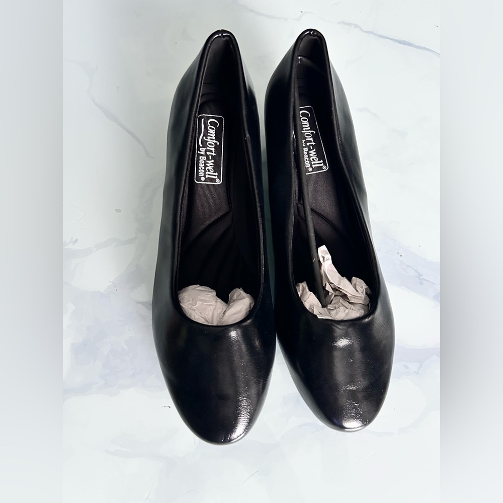 comfort plus by Predictions Black Women's Loafers